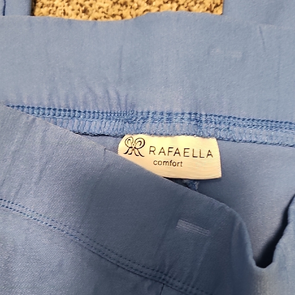 Rafaella Sky Blue Comfort Pants - Picture 2 of 4